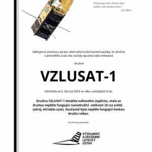 Obrázek 'RIP VZLUSAT-1'