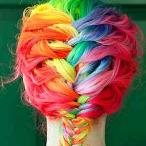 Obrázek 'Rainbow hair'