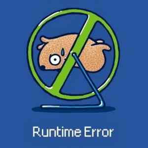 Obrázek 'Runtime Error'
