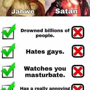 Obrázek 'Satan vs God'
