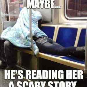 Obrázek 'Scary story reading'