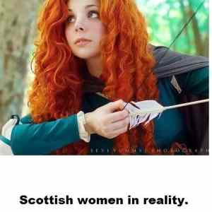 Obrázek 'Scottish women be like'