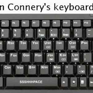 Obrázek 'Sean Connerys Keyboard'