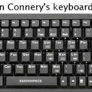 Obrázek 'Sean Connerys Keyboard'