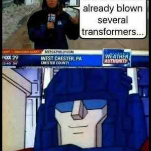 Obrázek 'Several Blown Transformers'