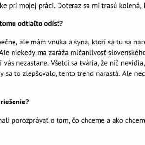 Obrázek 'Slovaci vsetkych mlatia a rozpravanie sa prinesie svetovy mier'