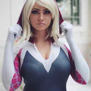 Obrázek 'Spider&nbsp;Gwen&nbsp;Cosplay'
