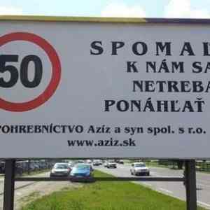 Obrázek 'Spomal na 50-sat'