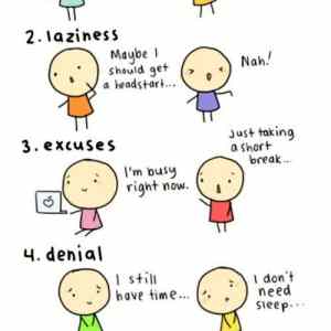 Obrázek 'Stages Of Procrastination'
