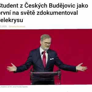 Obrázek 'Student z CB zdokumentoval Velekrysu'