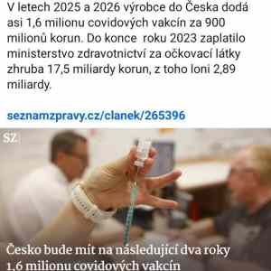 Obrázek 'Super smliga porad platite vakcinky co vylijete do hajzlu'
