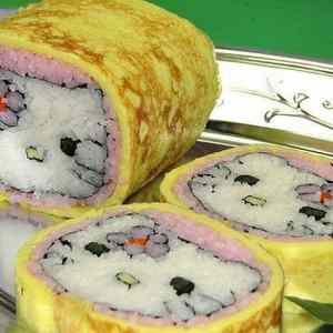 Obrázek 'Sushi hello kitty'