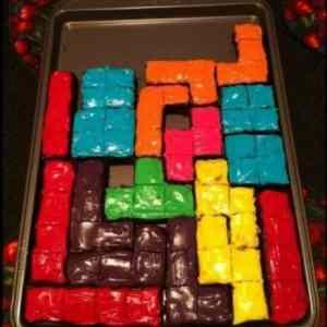 Obrázek 'Tetris cake'