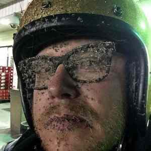 Obrázek 'Thankfully  he is not a happy motorcyclist'