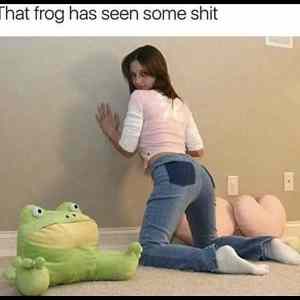 Obrázek 'That Frog Has Seen It ALL'