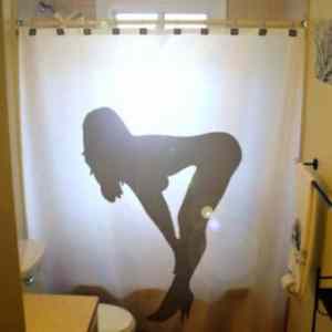 Obrázek 'The Sexy Shower Curtain Every Guy Should Have'