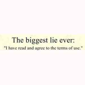 Obrázek 'The biggest lie ever'