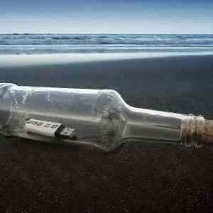 Obrázek 'The future message in a bottle'