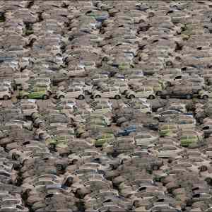 Obrázek 'The horrible Thailand floods of this year hit a Honda factory causing 1055 ca...'