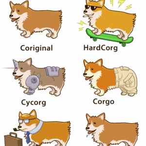Obrázek 'The many breeds of corgis'