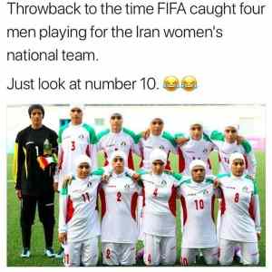 Obrázek 'Throwback To Irans Womens Soccer Team'