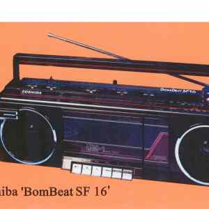 Obrázek 'Toshiba BOMB Beat Radio SL 16'