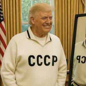 Obrázek 'Trump si s Lavrovem vymenili mikiny'