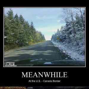 Obrázek 'US - Canada border'