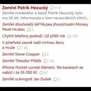 Obrázek 'Update list'