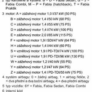 Obrázek 'VIN fabia'