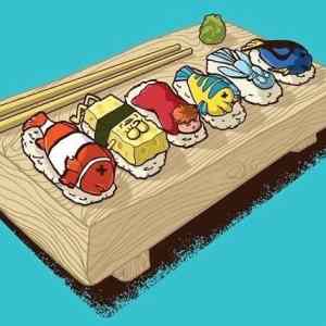Obrázek 'Various sushi'