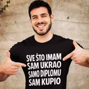 Obrázek 'Vsetko co mam som ukradol len diplom som kupil'
