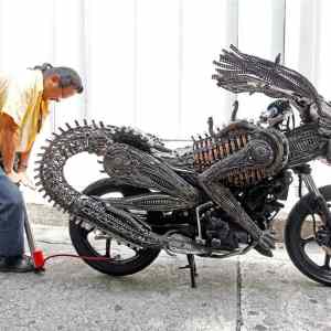 Obrázek 'Vytunena motorka'