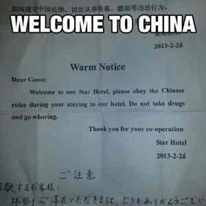 Obrázek 'Welcome To China'