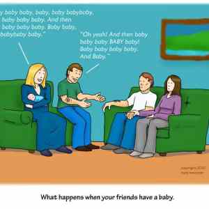 Obrázek 'What happens when your friends have a baby'