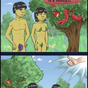 Obrázek 'What if Adam and Eve were chinese'