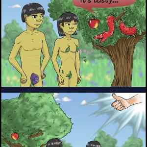 Obrázek 'What if Adam and Eve were chinese'