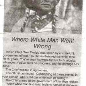 Obrázek 'Where White Man Went Wrong'