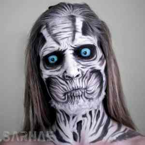 Obrázek 'White Walker makeup'