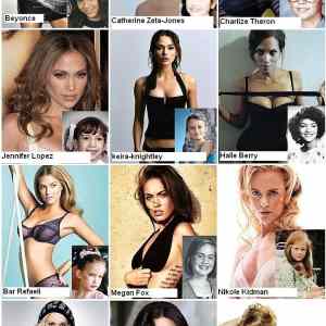 Obrázek 'With Names What Hot Celebrities Looked Like Before the Fame 09-02-2012'