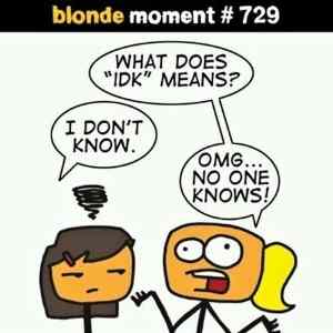 Obrázek 'X- Blonde moment'