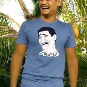 Obrázek 'Yao wearing a meme of Yao'