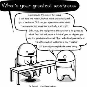 Obrázek 'Your greatest weakness'