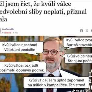 Obrázek 'Za vsechno muze valka'