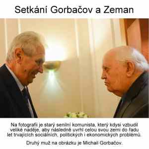 Obrázek 'Zeman a Gorbacov'