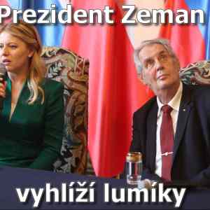 Obrázek 'Zeman vyhlizi Lumiky MEME'