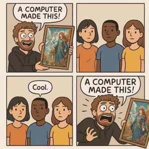 Obrázek 'a computer made this'