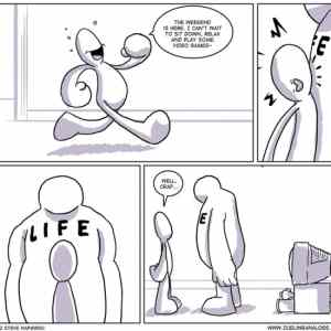 Obrázek 'adulthood is here'