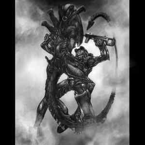 Obrázek 'alien versus master chief'
