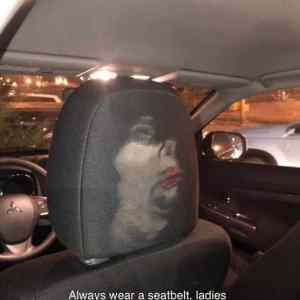 Obrázek 'always wear seatbelt'